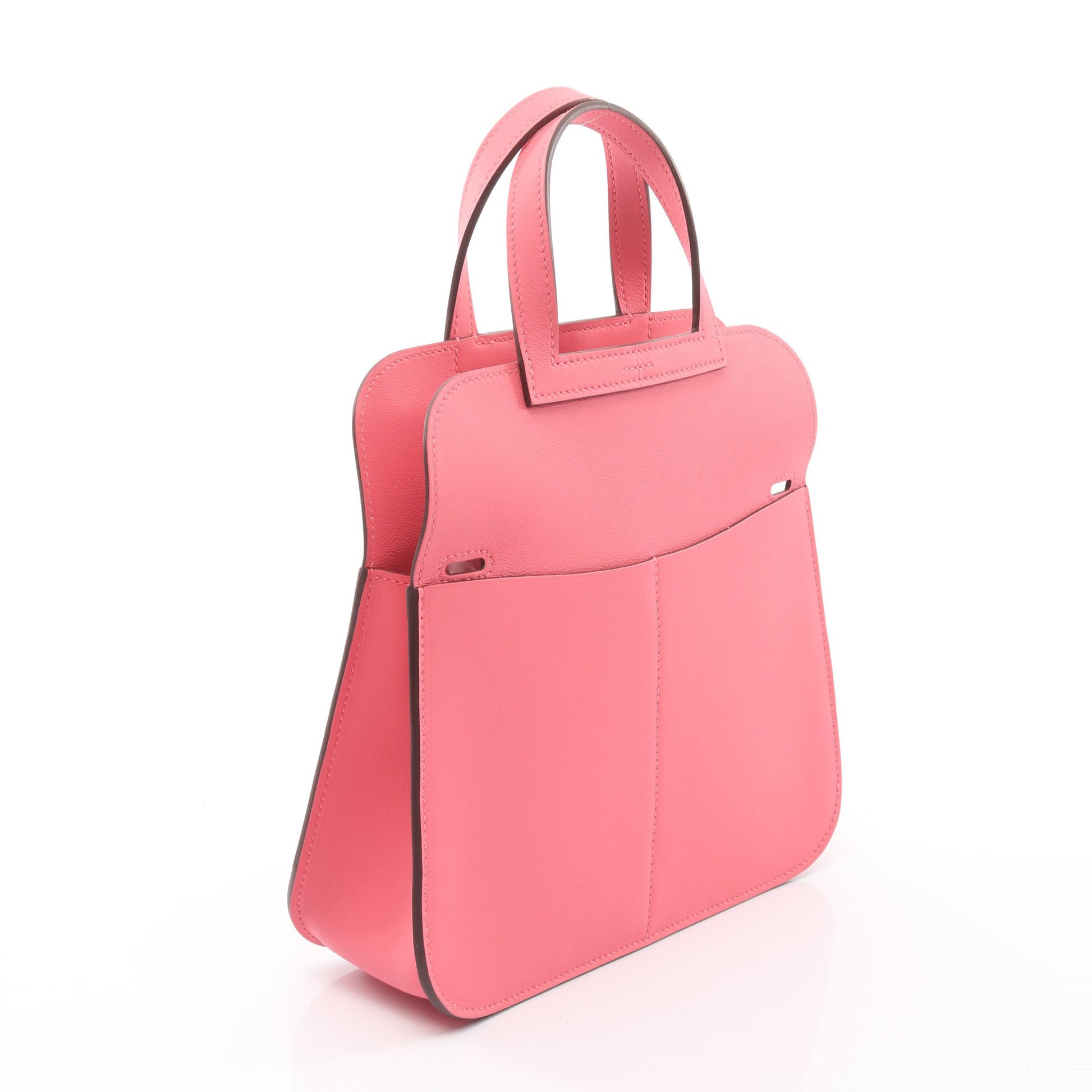 アルザン ミニ ローズアザレ ハンドバッグ ヴォースイフト ピンク シルバー金具 2WAY K刻印 エルメス バッグ HERMES