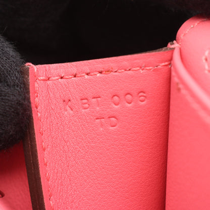 アルザン ミニ ローズアザレ ハンドバッグ ヴォースイフト ピンク シルバー金具 2WAY K刻印 エルメス バッグ HERMES