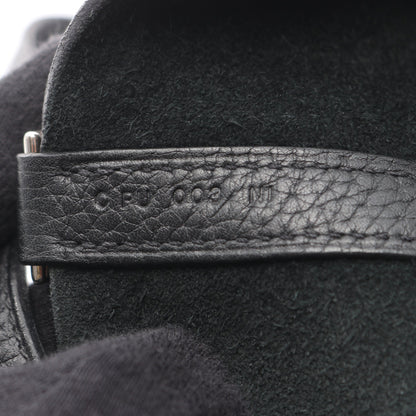 ピコタンロックMM ハンドバッグ トリヨンクレマンス ブラック シルバー金具 C刻印 エルメス バッグ HERMES