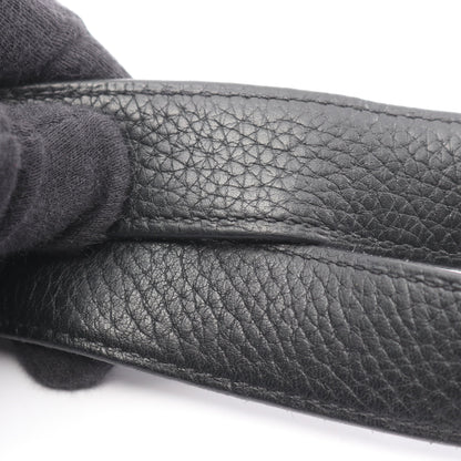 ピコタンロックMM ハンドバッグ トリヨンクレマンス ブラック シルバー金具 C刻印 エルメス バッグ HERMES