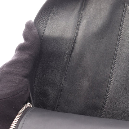 ヴィクトリアライト ブリーフケース ビジネスバッグ クロコダイル ポロサスマット ブラック シルバー金具 Y刻印 エルメス バッグ HERMES