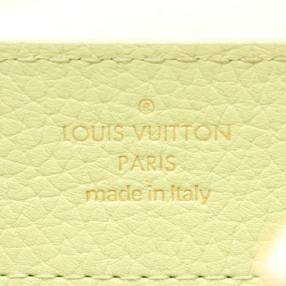 カプシーヌ MINI ハンドバッグ レザー イエローグリーン オフホワイト グレーグリーン 2WAY ルイヴィトン バッグ LOUIS VUITTON