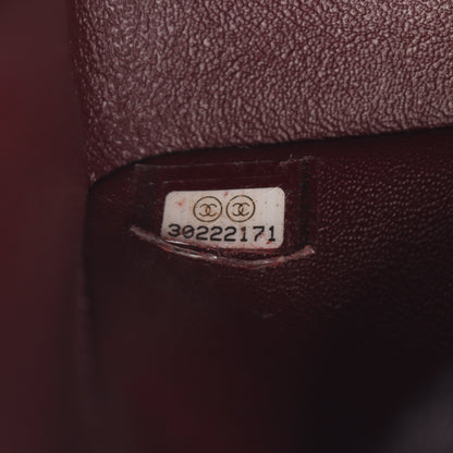 マトラッセ Wフラップ Wチェーンショルダーバッグ キャビアスキン ブラック ゴールド金具 シャネル バッグ CHANEL
