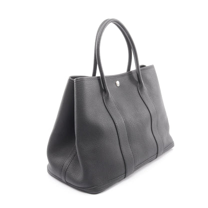 ガーデンパーティPM ハンドバッグ トートバッグ ネゴンダ ブラック シルバー金具 Y刻印 エルメス バッグ HERMES