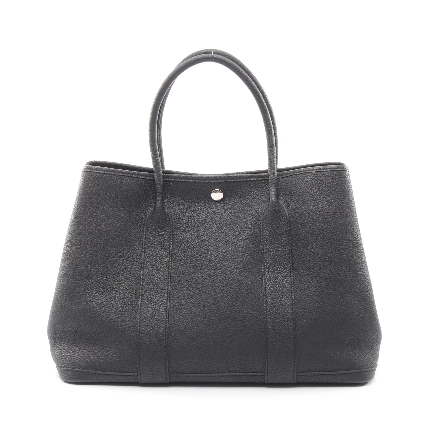 ガーデンパーティPM ハンドバッグ トートバッグ ネゴンダ ブラック シルバー金具 Y刻印 エルメス バッグ HERMES