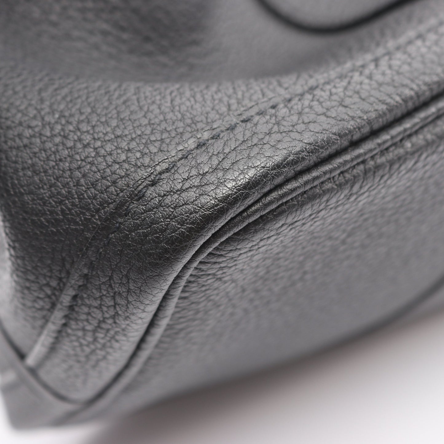 ガーデンパーティPM ハンドバッグ トートバッグ ネゴンダ ブラック シルバー金具 Y刻印 エルメス バッグ HERMES