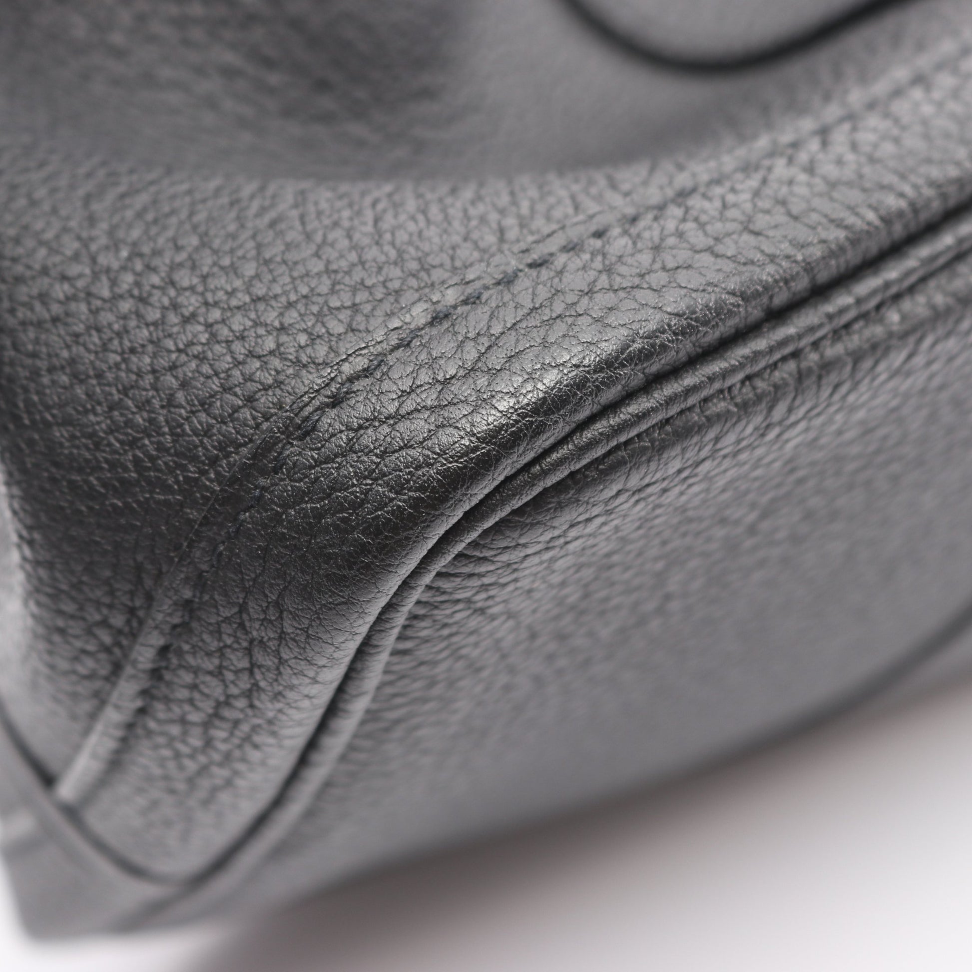 ガーデンパーティPM ハンドバッグ トートバッグ ネゴンダ ブラック シルバー金具 Y刻印 エルメス バッグ HERMES