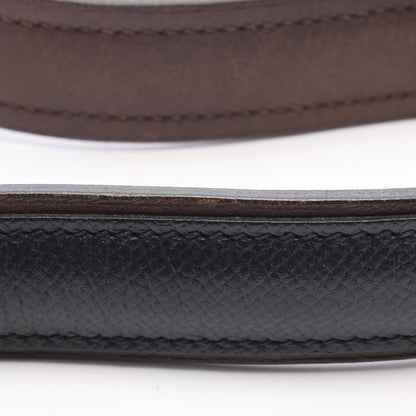 イリコエラン32 ワンショルダーバッグ ヴォーエプソン ブラック シルバー金具 □O刻印 エルメス バッグ HERMES