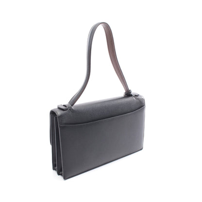イリコエラン32 ワンショルダーバッグ ヴォーエプソン ブラック シルバー金具 □O刻印 エルメス バッグ HERMES