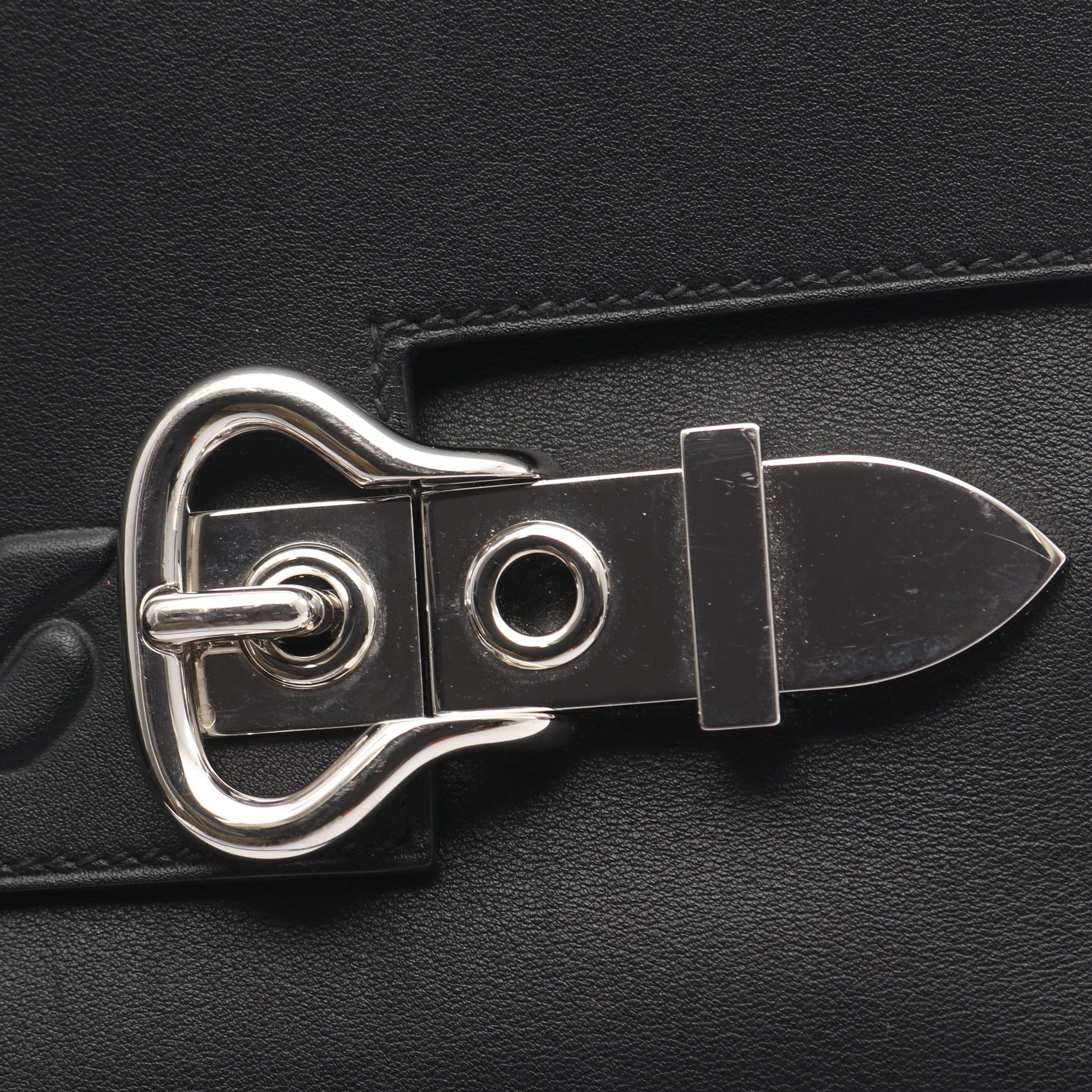 ブックル セリエ ショルダーバッグ ヴォースイフト ブラック シルバー金具 B刻印 エルメス バッグ HERMES