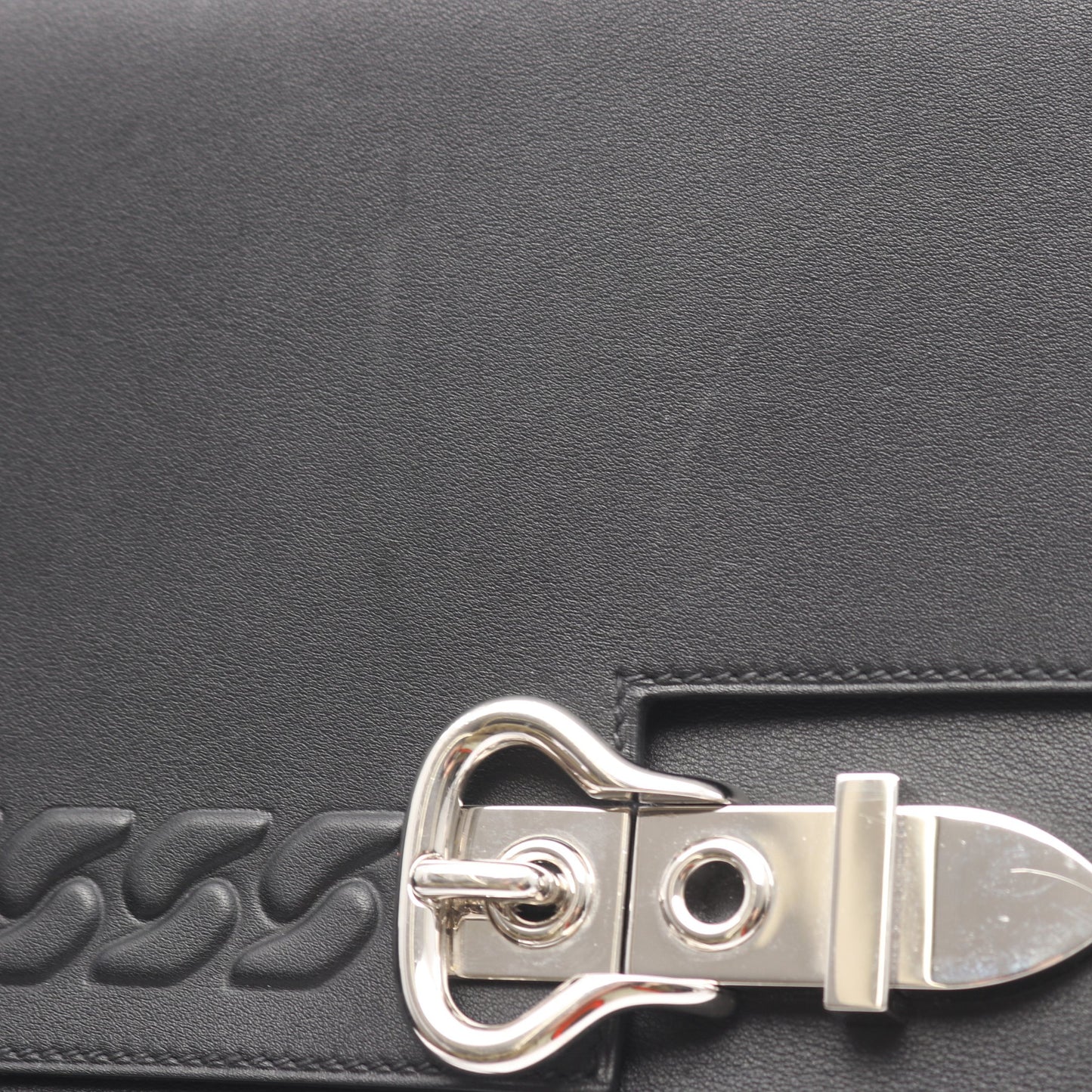 ブックル セリエ ショルダーバッグ ヴォースイフト ブラック シルバー金具 B刻印 エルメス バッグ HERMES