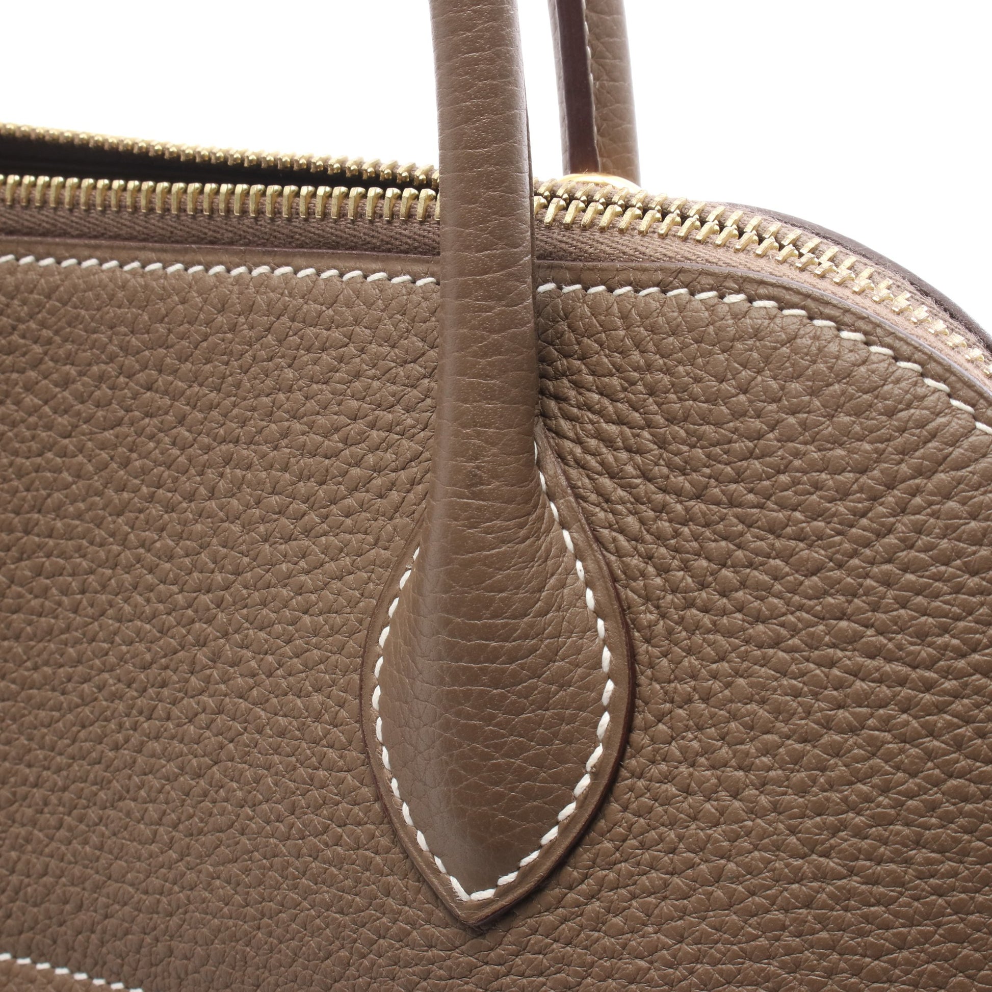 ボリード31 ハンドバッグ トリヨンクレマンス グレーブラウン ゴールド金具 2WAY D刻印 エルメス バッグ HERMES