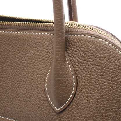 ボリード31 ハンドバッグ トリヨンクレマンス グレーブラウン ゴールド金具 2WAY D刻印 エルメス バッグ HERMES