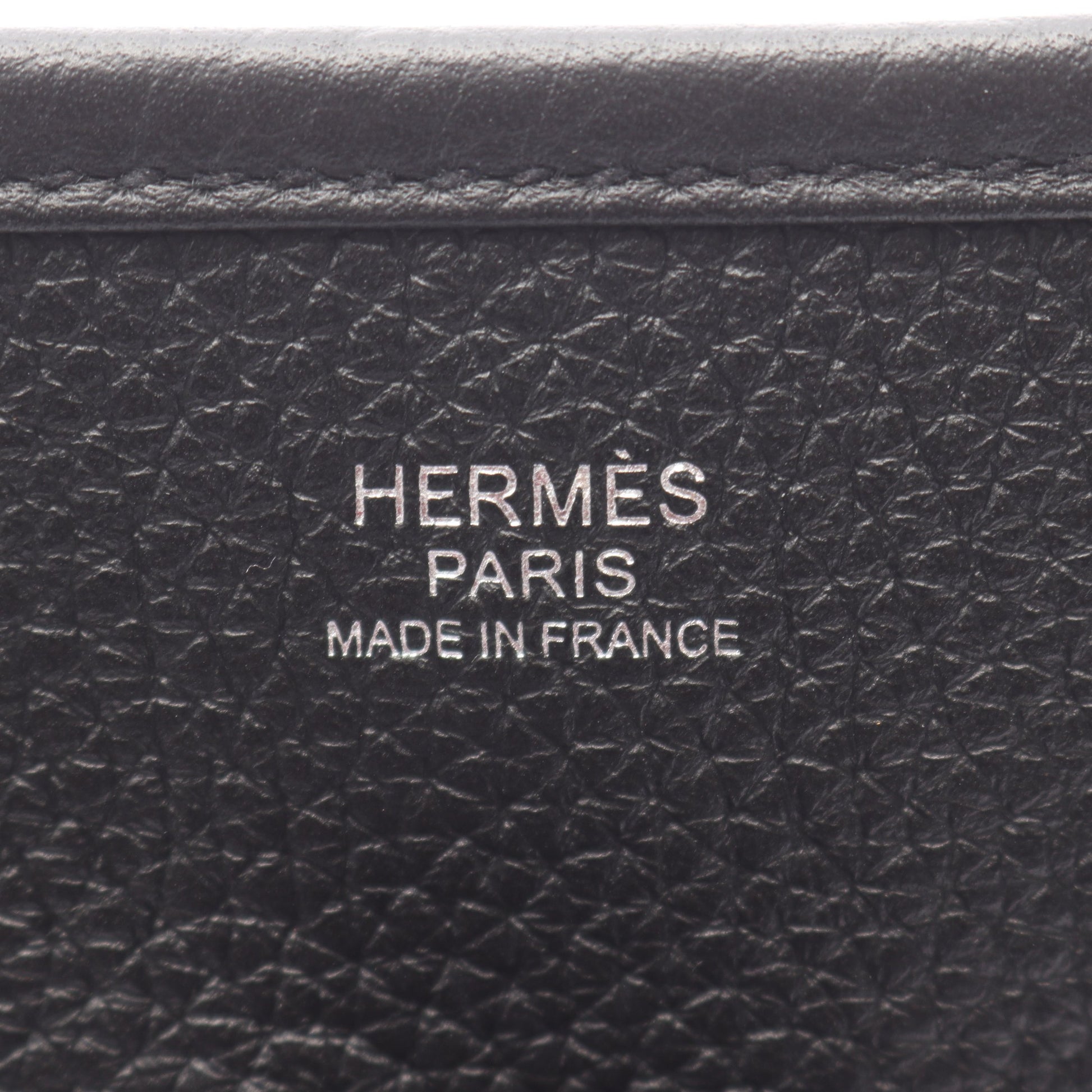 エヴリン 3 トロワ PM ショルダーバッグ トリヨンクレマンス ブラック シルバー金具 W刻印 エルメス バッグ HERMES