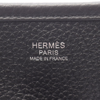 エヴリン 3 トロワ PM ショルダーバッグ トリヨンクレマンス ブラック シルバー金具 W刻印 エルメス バッグ HERMES