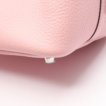 ピコタンロックPM ローズサクラ ハンドバッグ トリヨンクレマンス ライトピンク シルバー金具 K刻印 エルメス バッグ HERMES