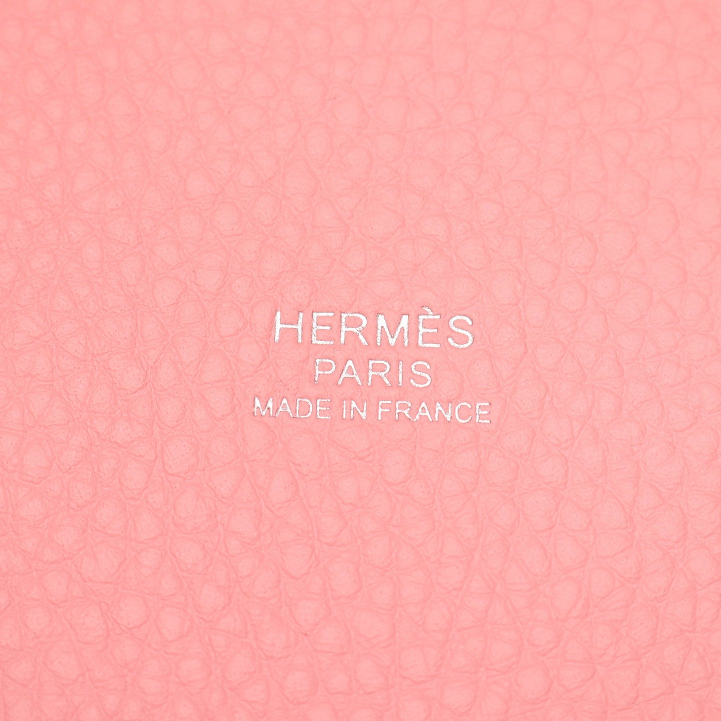 ピコタンロックPM ローズサクラ ハンドバッグ トリヨンクレマンス ライトピンク シルバー金具 K刻印 エルメス バッグ HERMES