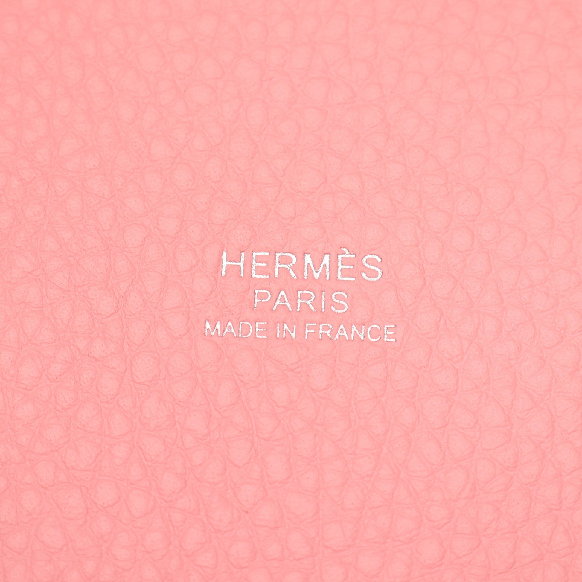 ピコタンロックPM ローズサクラ ハンドバッグ トリヨンクレマンス ライトピンク シルバー金具 K刻印 エルメス バッグ HERMES