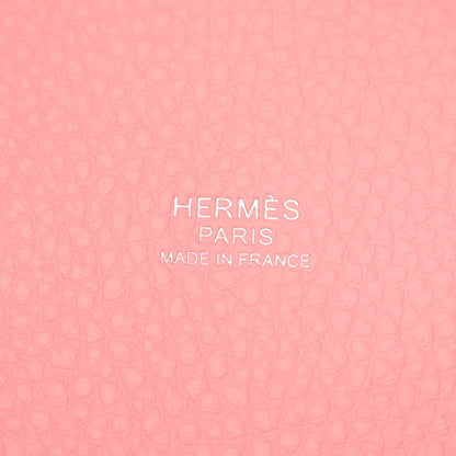 ピコタンロックPM ローズサクラ ハンドバッグ トリヨンクレマンス ライトピンク シルバー金具 K刻印 エルメス バッグ HERMES