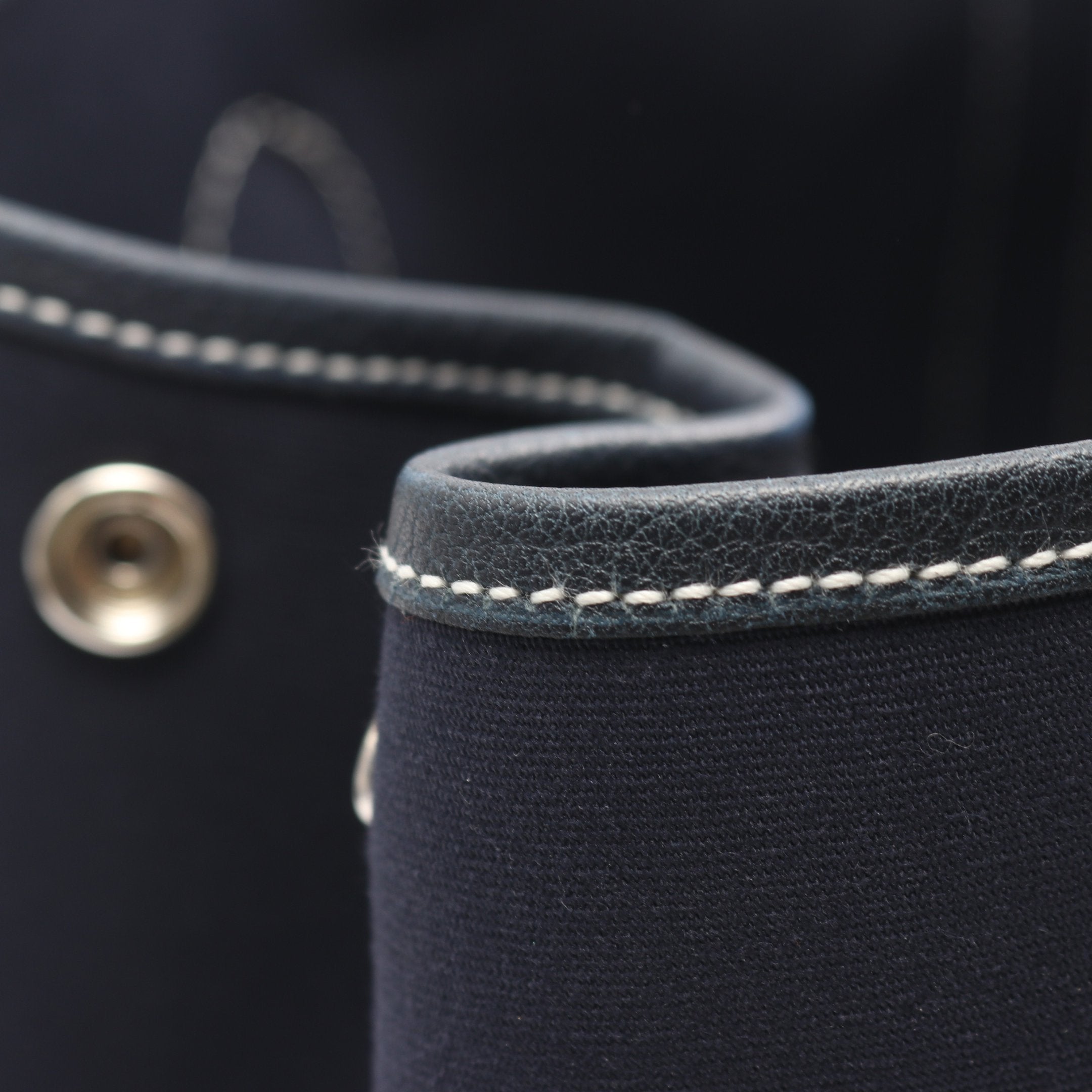 ガーデンパーティPM ブルーインディゴ ハンドバッグ トートバッグ