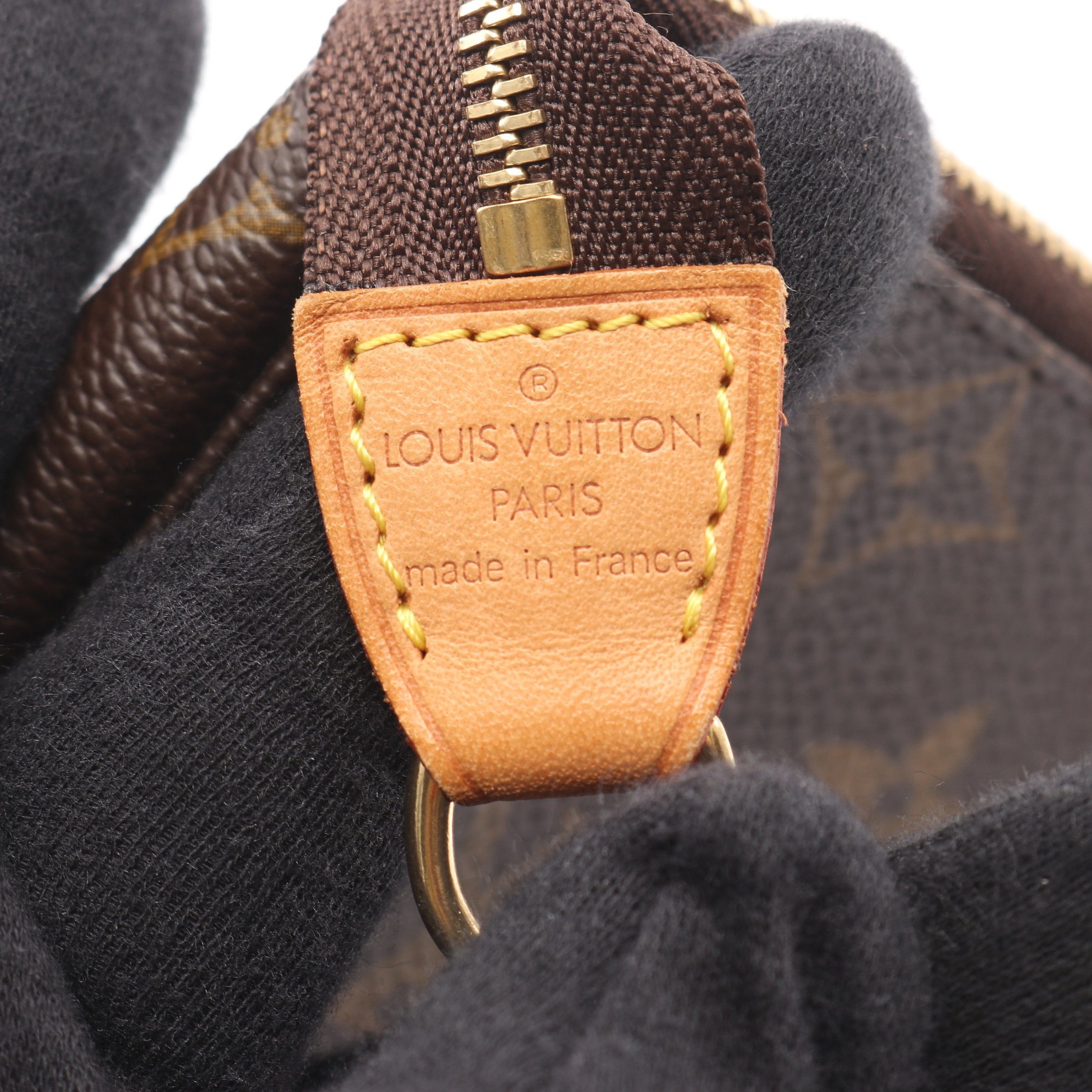 モノグラム ポーチ PVC レザー ブラウン バケットPM用 ルイヴィトン