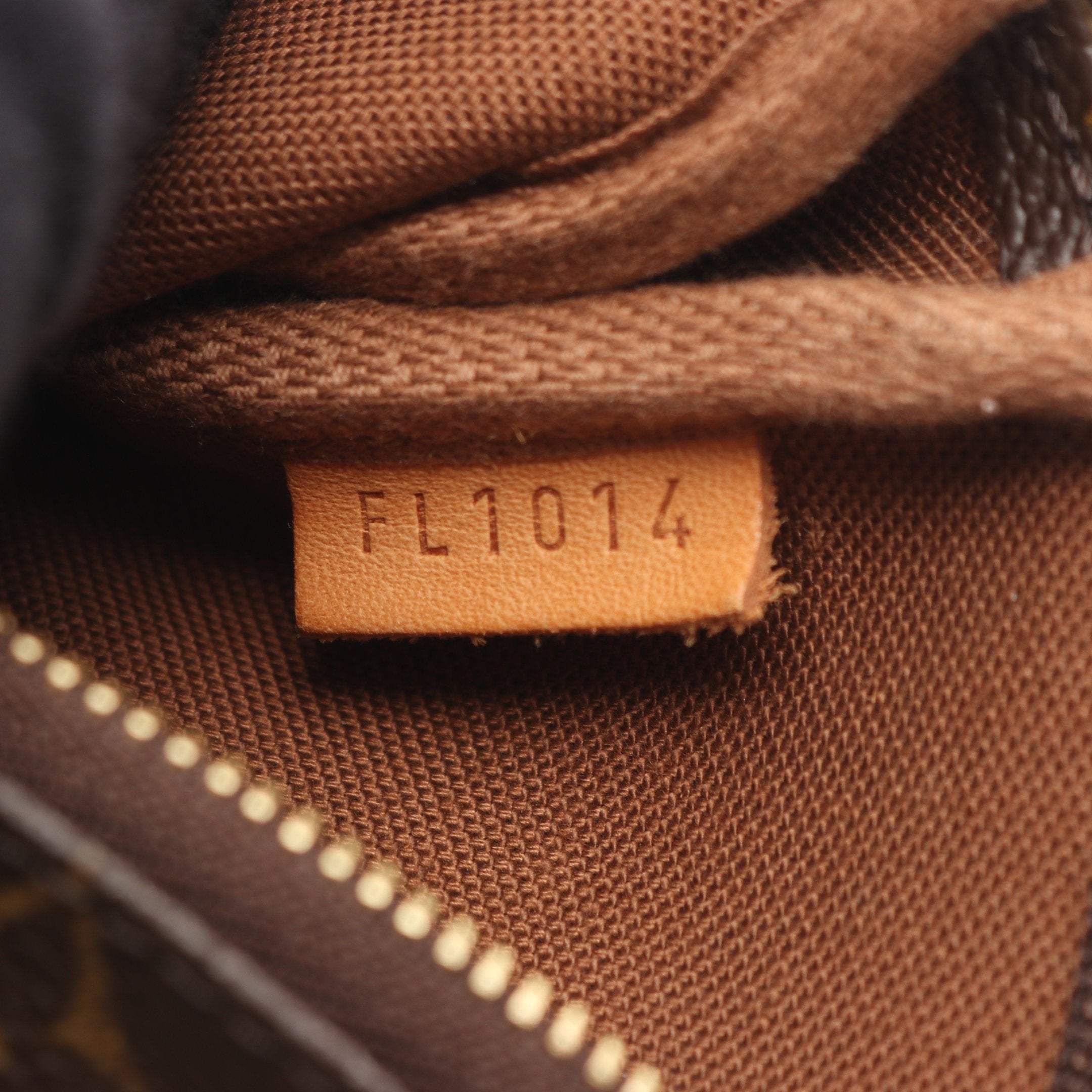 モノグラム ポーチ PVC レザー ブラウン バケットPM用 ルイヴィトン