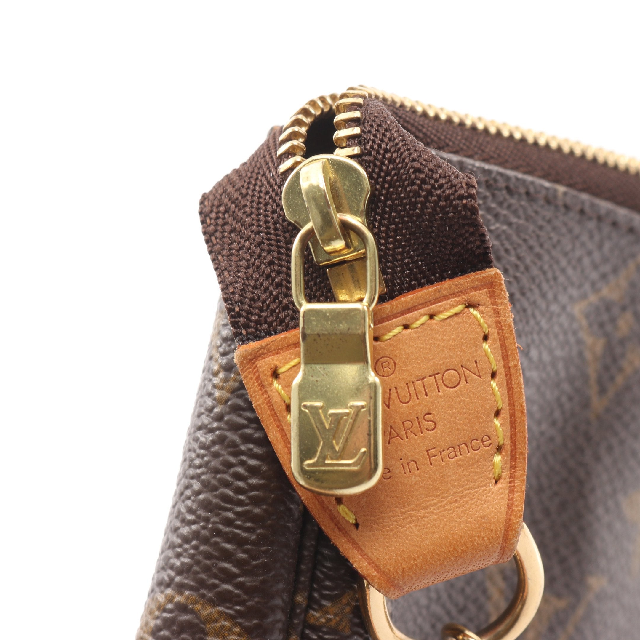 モノグラム ポーチ PVC レザー ブラウン バケットPM用 ルイヴィトン