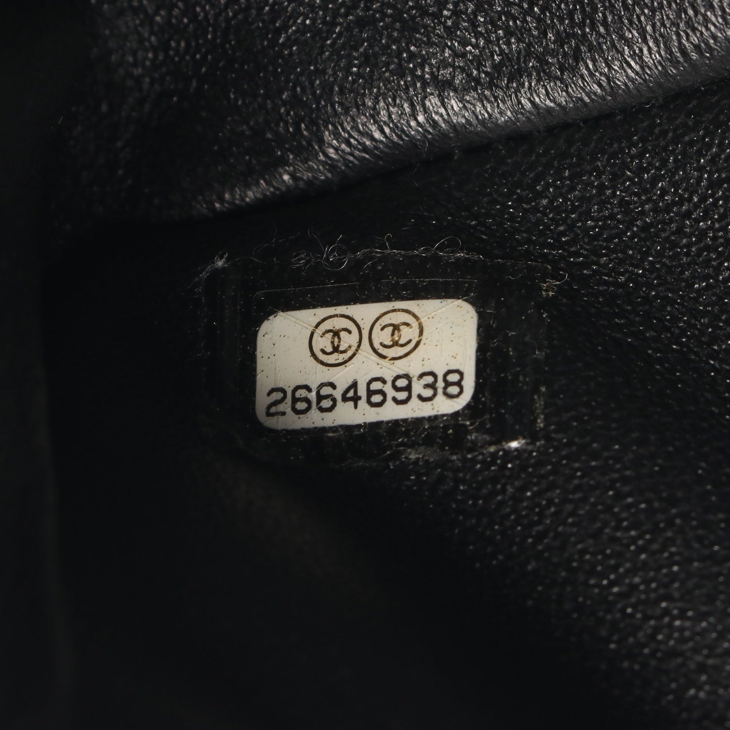 2.55 ミニマトラッセ Wチェーンショルダーバッグ レザー ブラック ゴールド金具 シャネル バッグ CHANEL