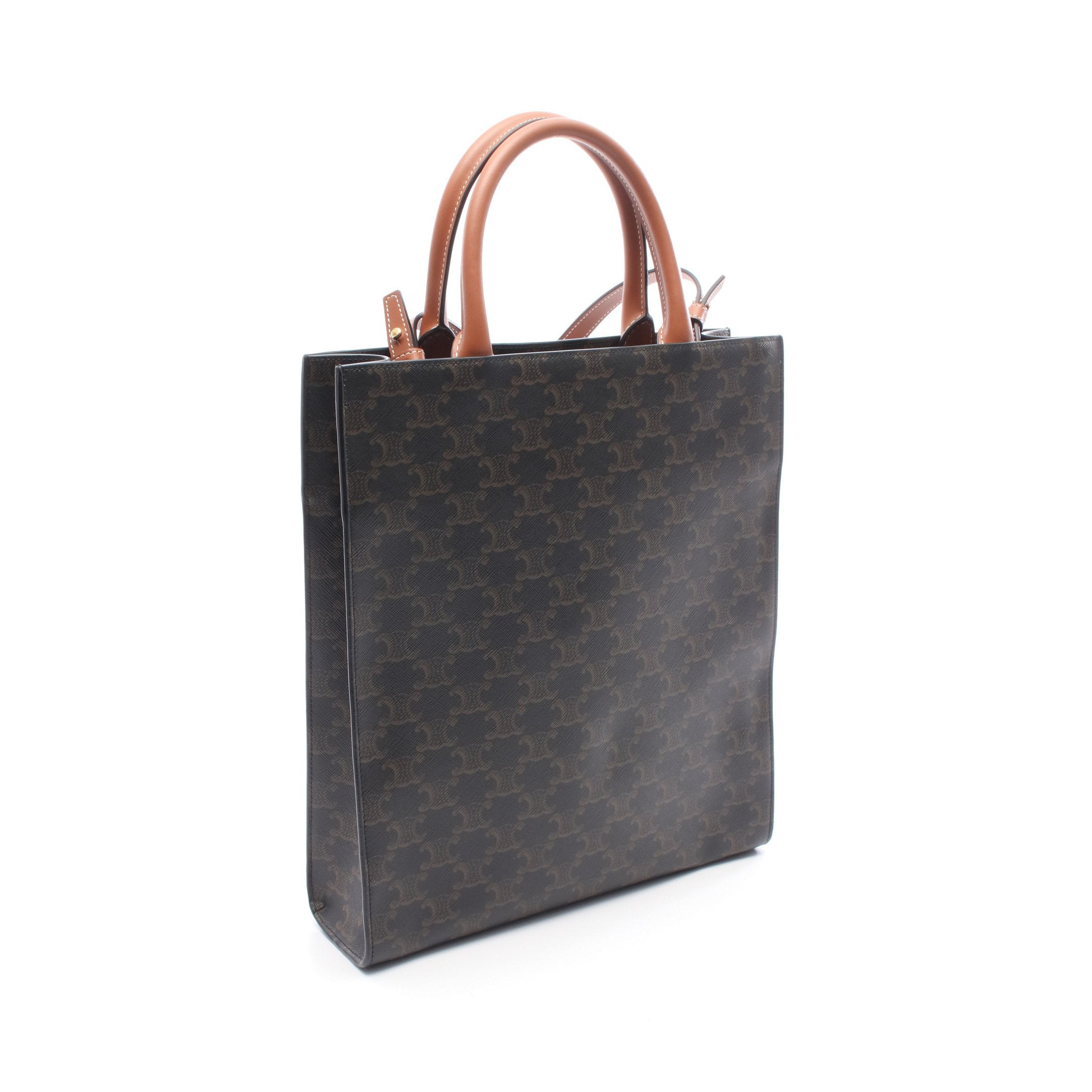 スモール バーティカル カバ トリオンフ ハンドバッグ トートバッグ