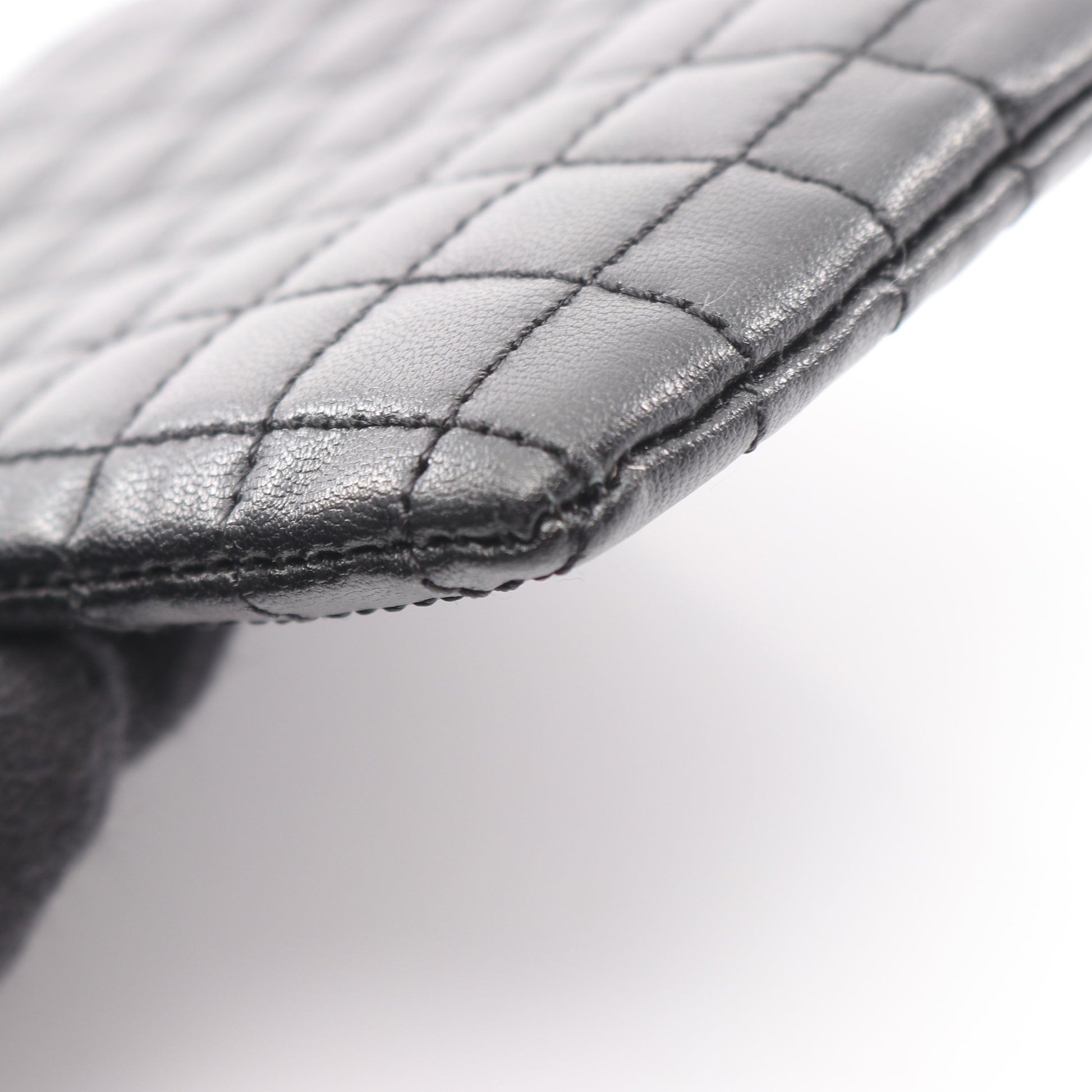 Coin＆Card Pouch Cチャーム カードケース コインケース レザー ブラック セリーヌ 財布・小物 CELINE