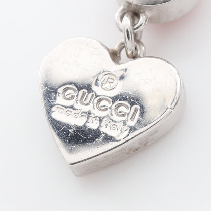 ハート ネックレス SV925 シルバー レッド グッチ アクセサリー GUCCI