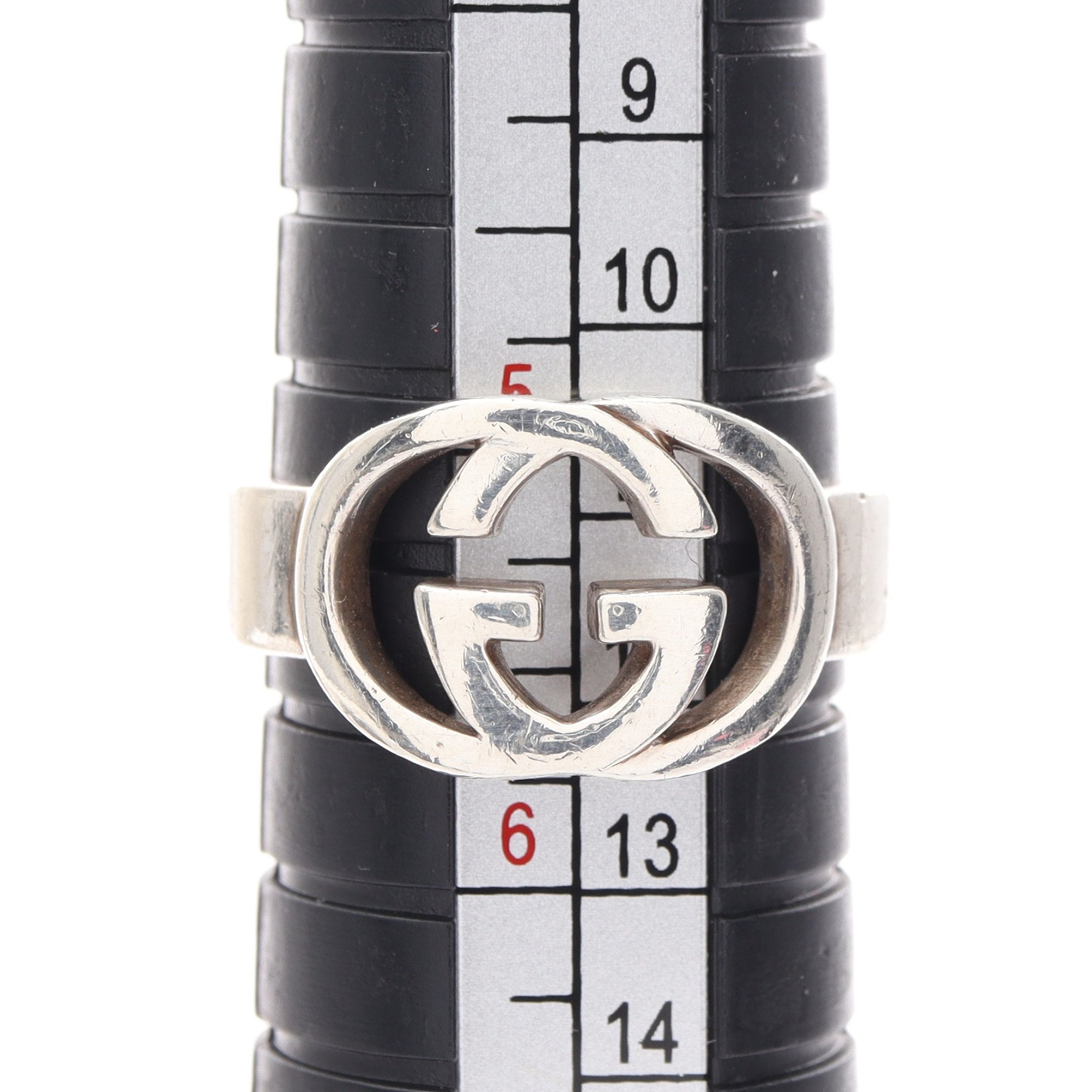 インターロッキングG リング 指輪 SV925 シルバー グッチ – RECLO