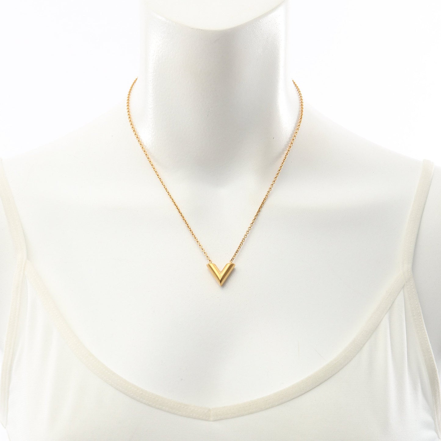エセンシャルV ネックレス GP ゴールド ルイヴィトン アクセサリー LOUIS VUITTON