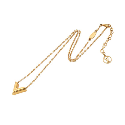エセンシャルV ネックレス GP ゴールド ルイヴィトン アクセサリー LOUIS VUITTON