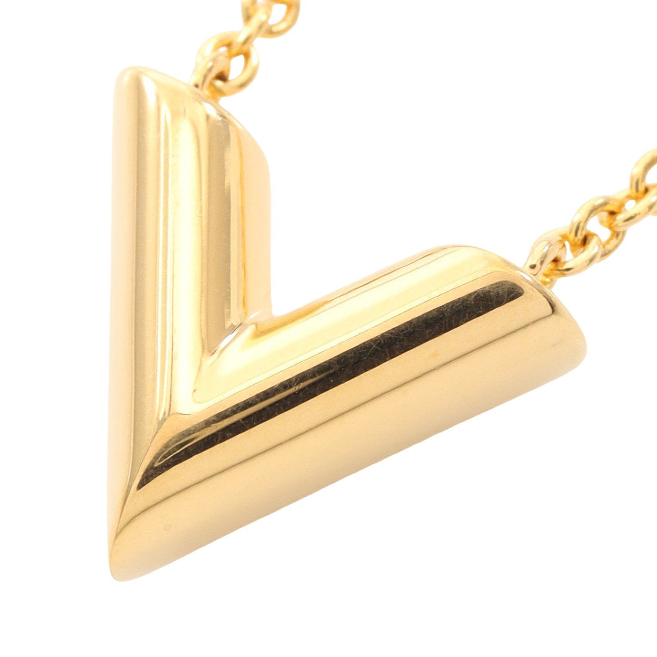 エセンシャル V ネックレス GP ゴールド ルイヴィトン – RECLO