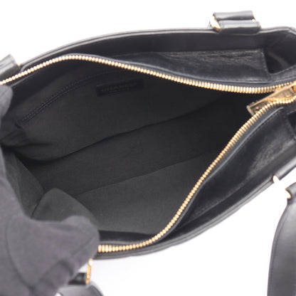 チョコバー ショルダーバッグ トートバッグ ラムスキン ブラック ゴールド金具 シャネル バッグ CHANEL