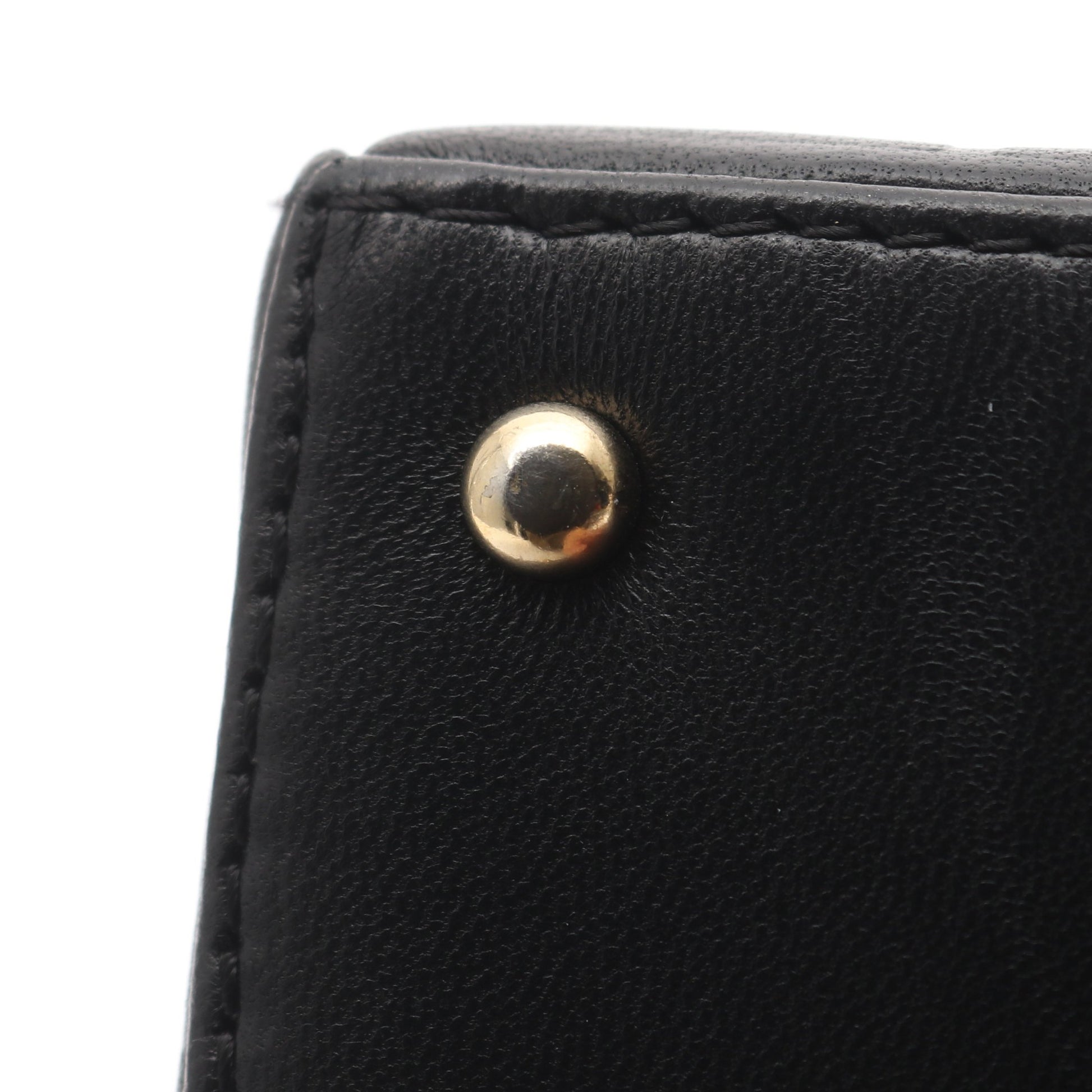 チョコバー ショルダーバッグ トートバッグ ラムスキン ブラック ゴールド金具 シャネル バッグ CHANEL