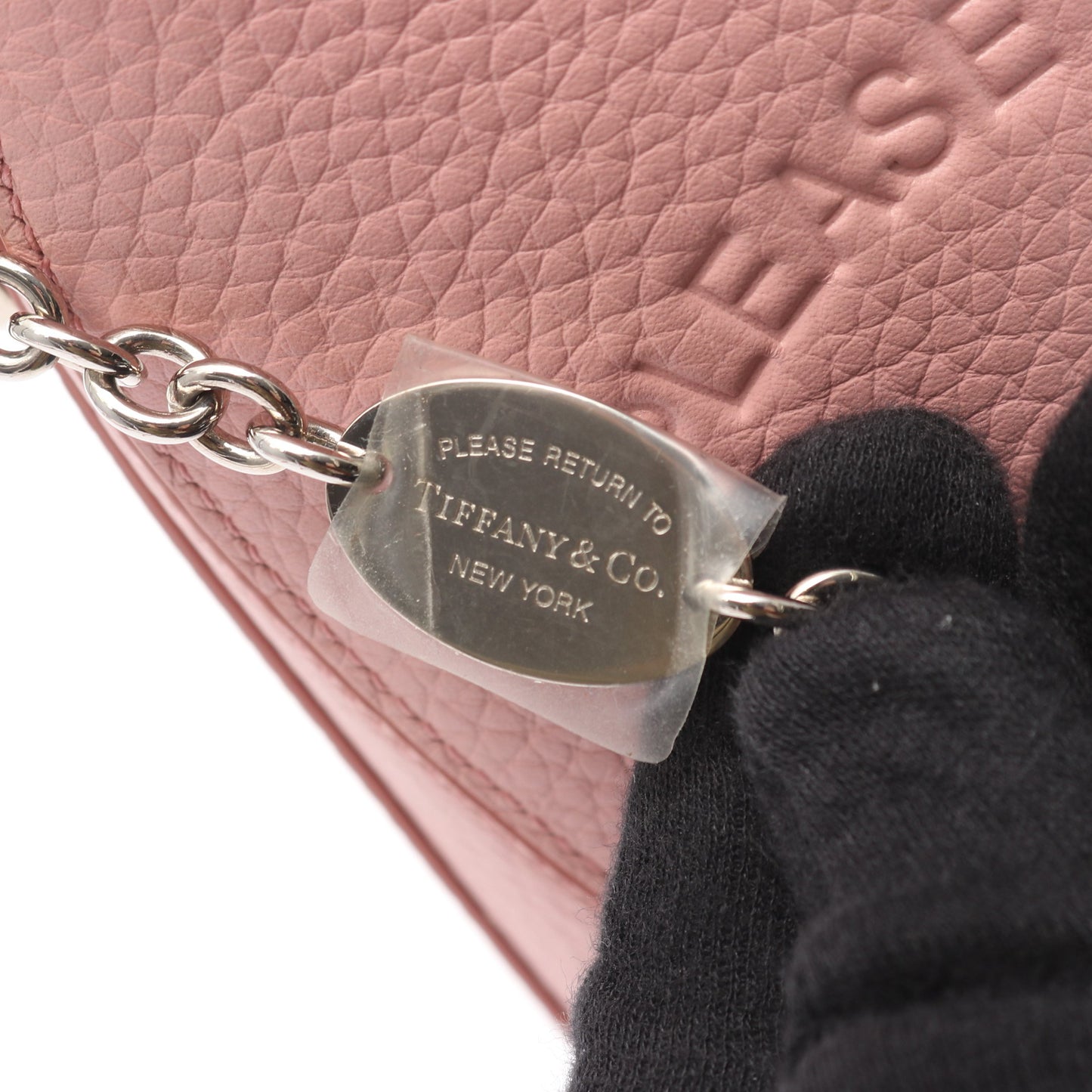 リターン トゥ ティファニー ミニ クロスボディ バッグ チェーンハンドバッグ レザー ピンク 2WAY ティファニー バッグ TIFFANY & Co.