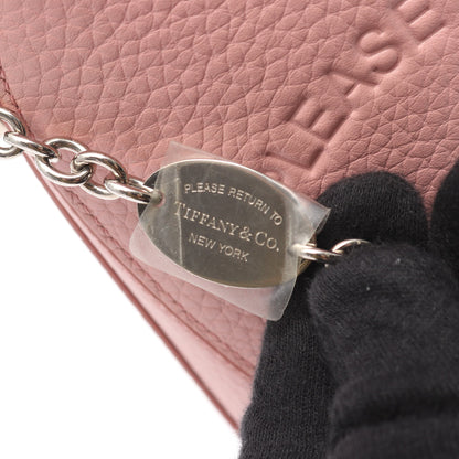 リターン トゥ ティファニー ミニ クロスボディ バッグ チェーンハンドバッグ レザー ピンク 2WAY ティファニー バッグ TIFFANY & Co.