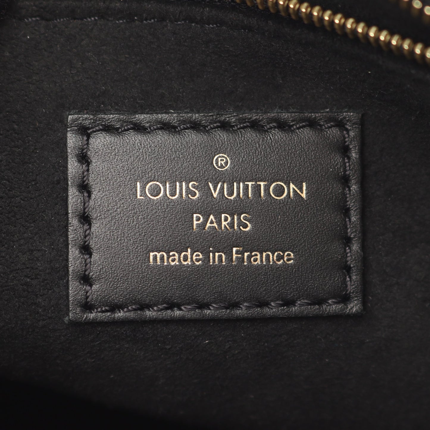 オンザゴーPM モノグラムアンプラント ノワール ハンドバッグ レザー ブラック 2WAY ルイヴィトン バッグ LOUIS VUITTON