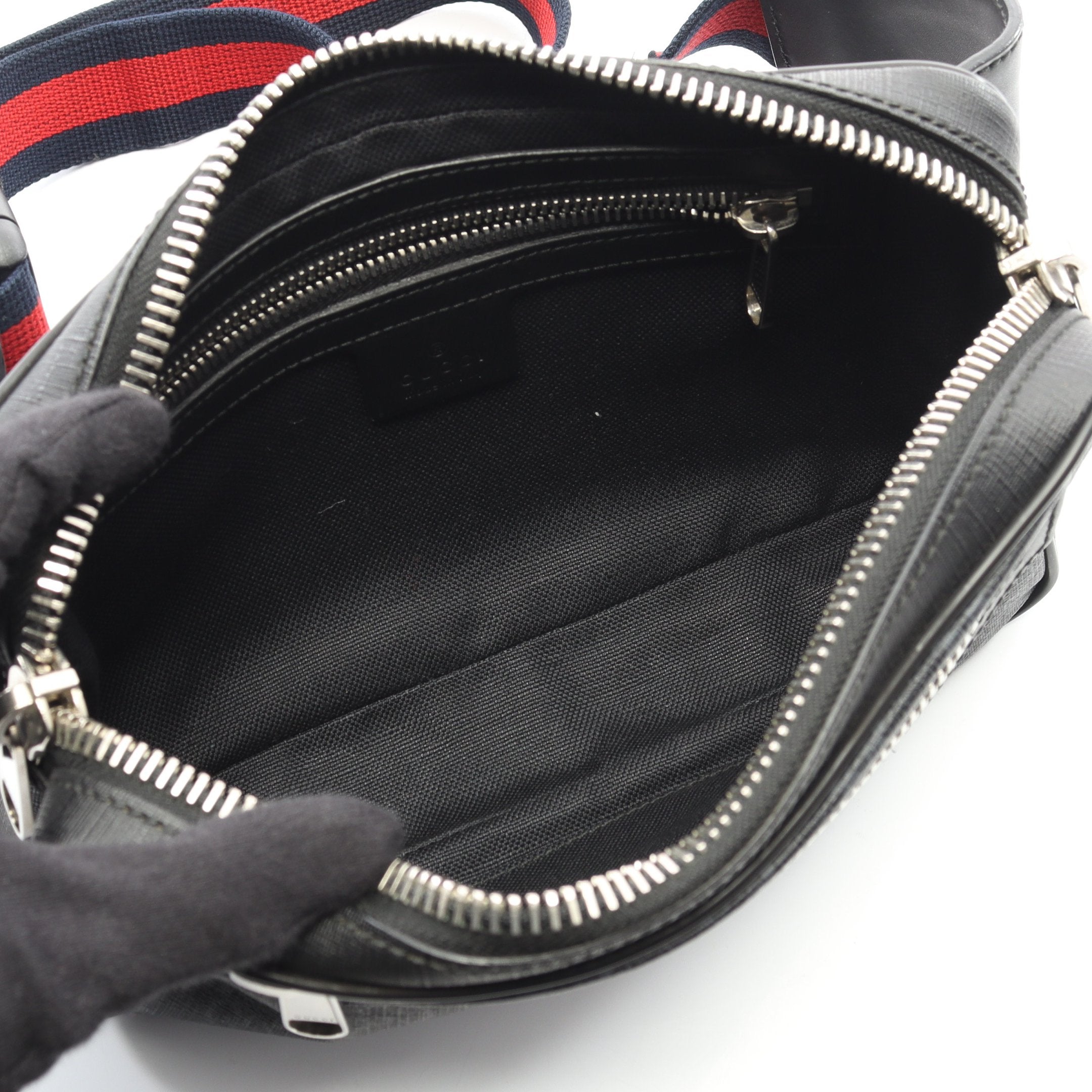 ソフト GGスプリーム シェリーライン ウエストバッグ ボディバッグ PVC