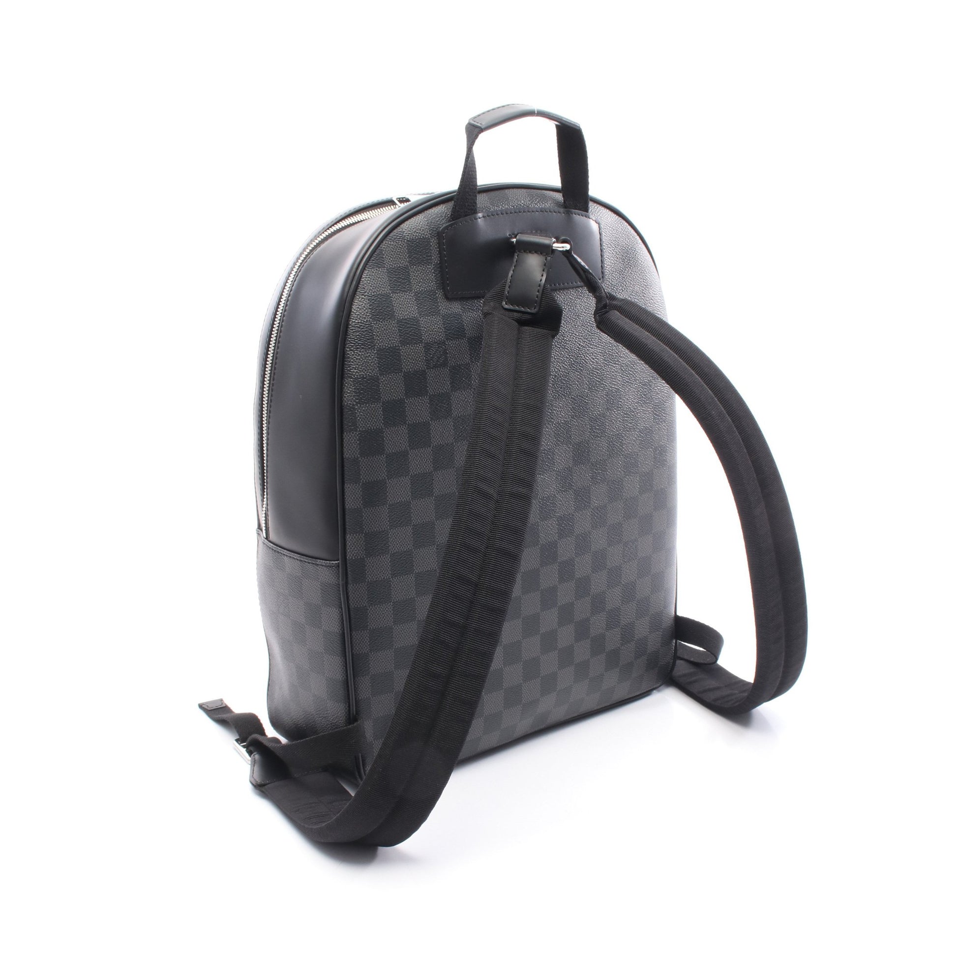 ジョッシュ ダミエグラフィット バックパック リュックサック PVC レザー ブラック ルイヴィトン バッグ LOUIS VUITTON