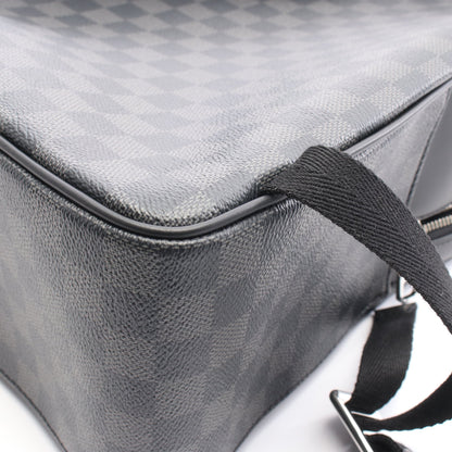 ジョッシュ ダミエグラフィット バックパック リュックサック PVC レザー ブラック ルイヴィトン バッグ LOUIS VUITTON
