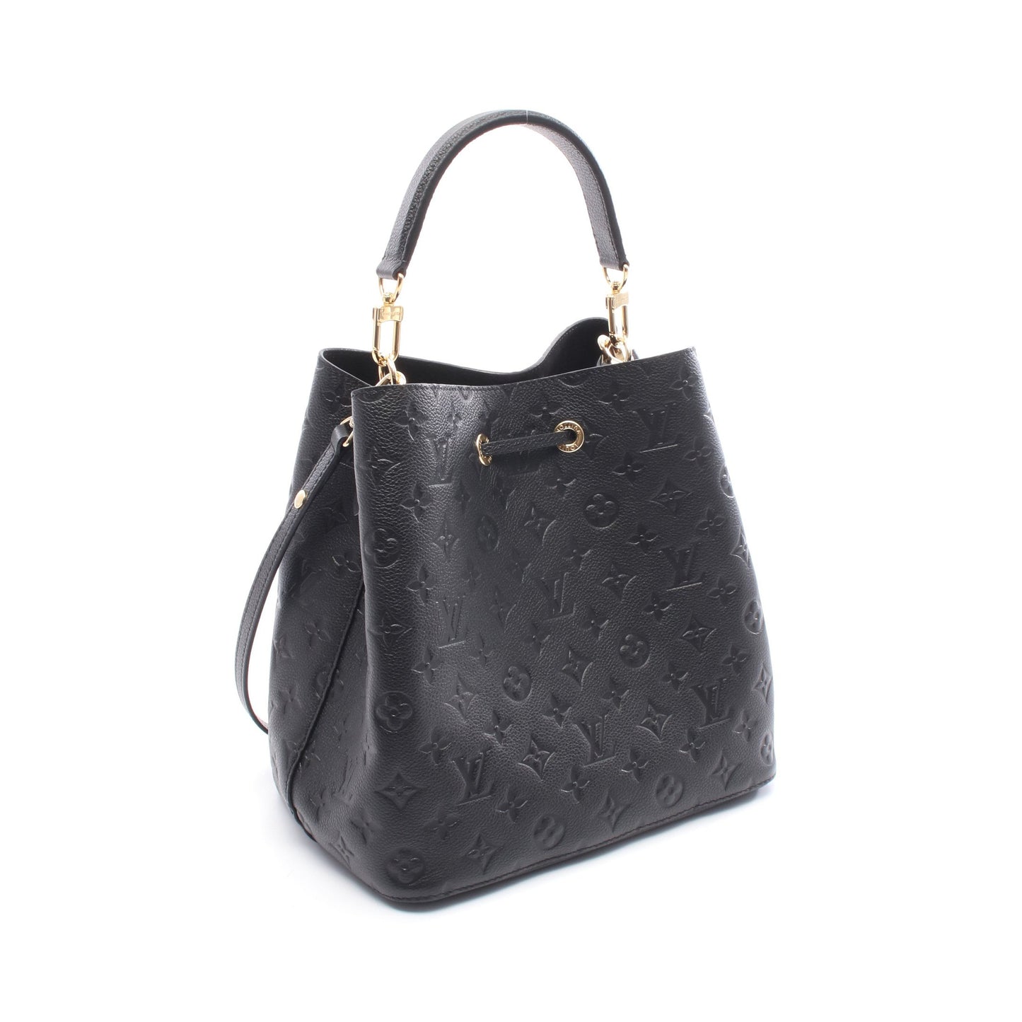 ネオノエ モノグラムアンプラント ノワール ハンドバッグ レザー ブラック 2WAY ルイヴィトン バッグ LOUIS VUITTON