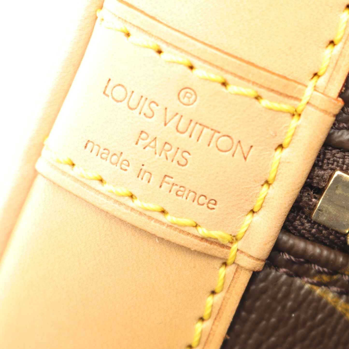 アルマPM モノグラム ハンドバッグ PVC レザー ブラウン ルイヴィトン バッグ LOUIS VUITTON