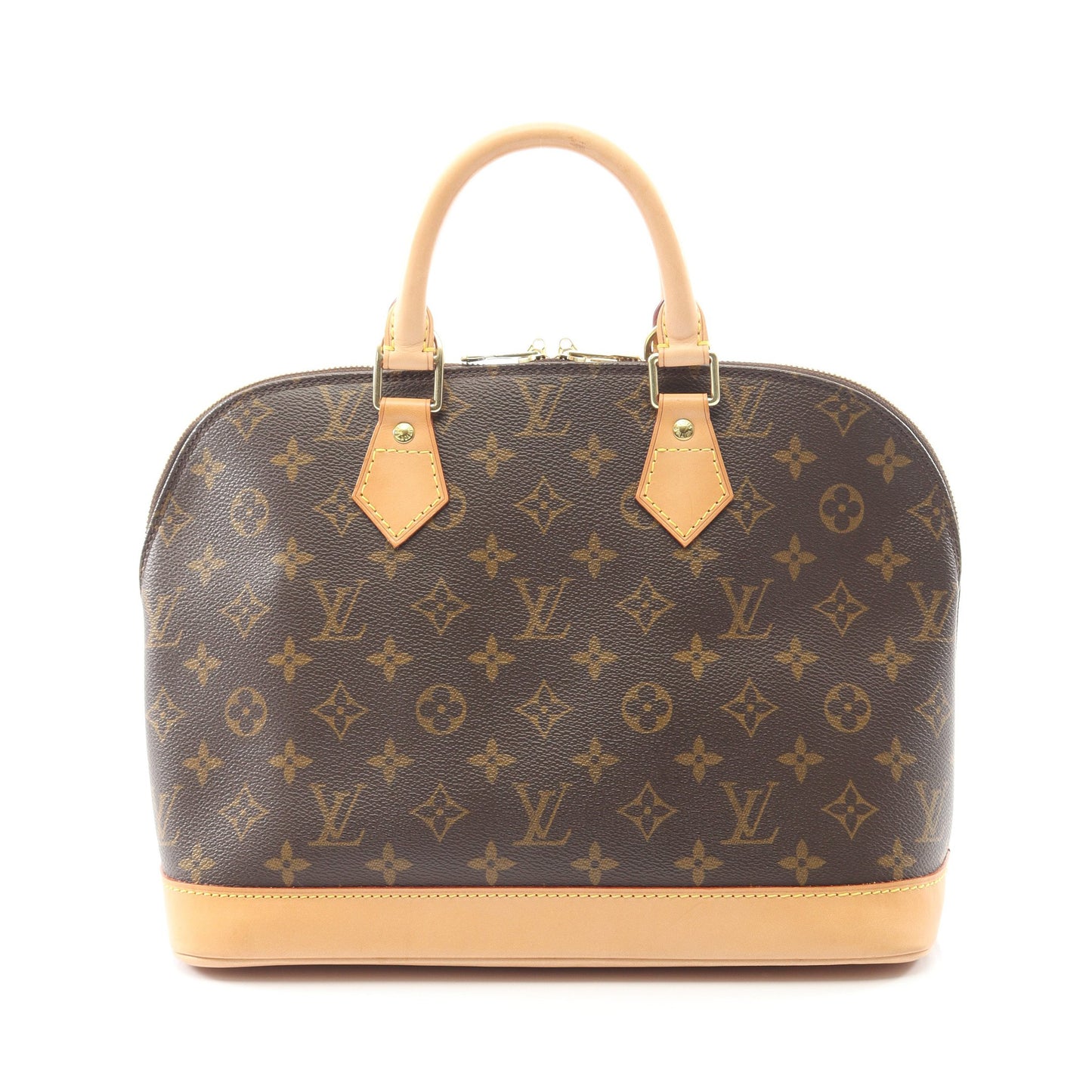 アルマPM モノグラム ハンドバッグ PVC レザー ブラウン ルイヴィトン バッグ LOUIS VUITTON