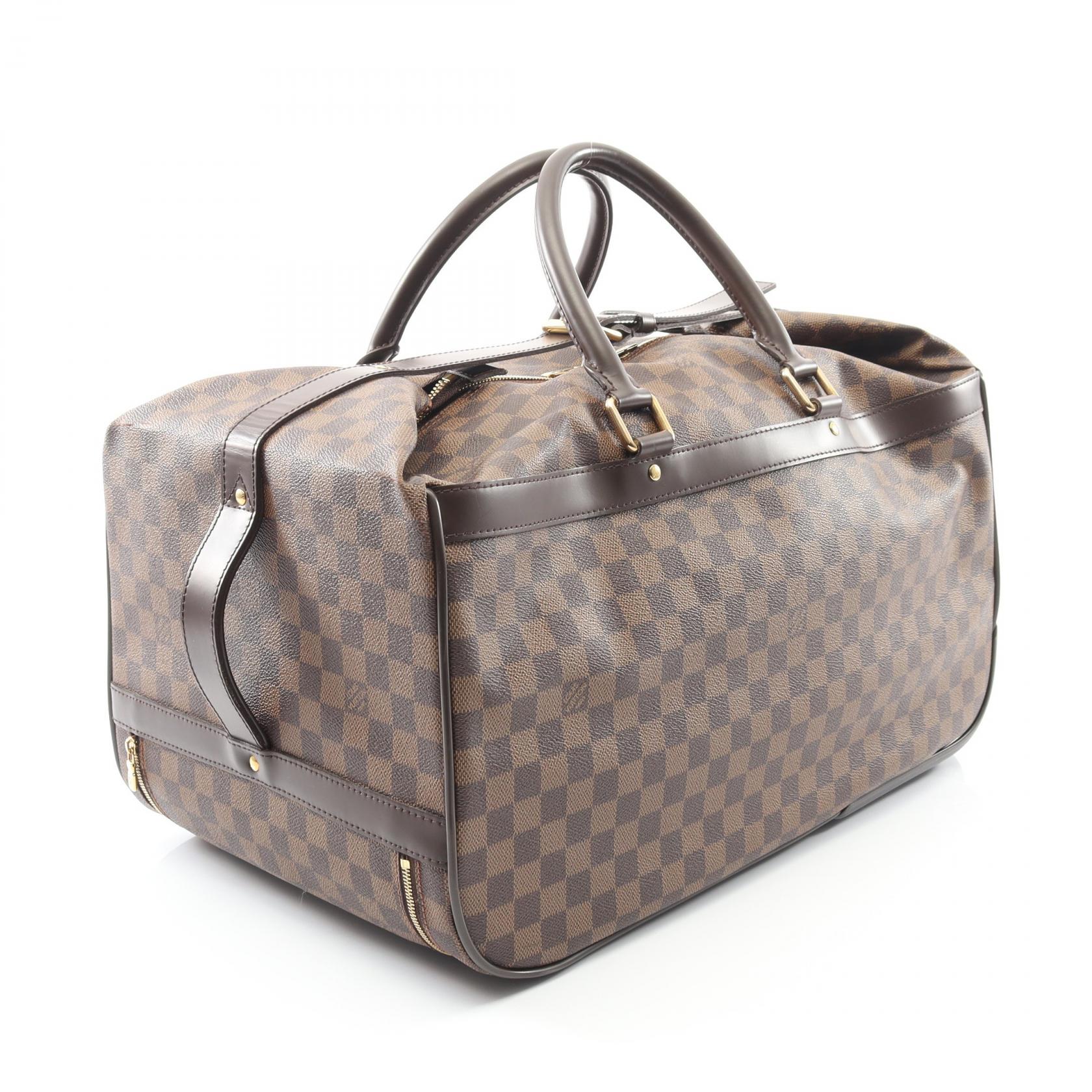 エオール50 ダミエエベヌ ボストンバッグ キャリーケース スーツケース