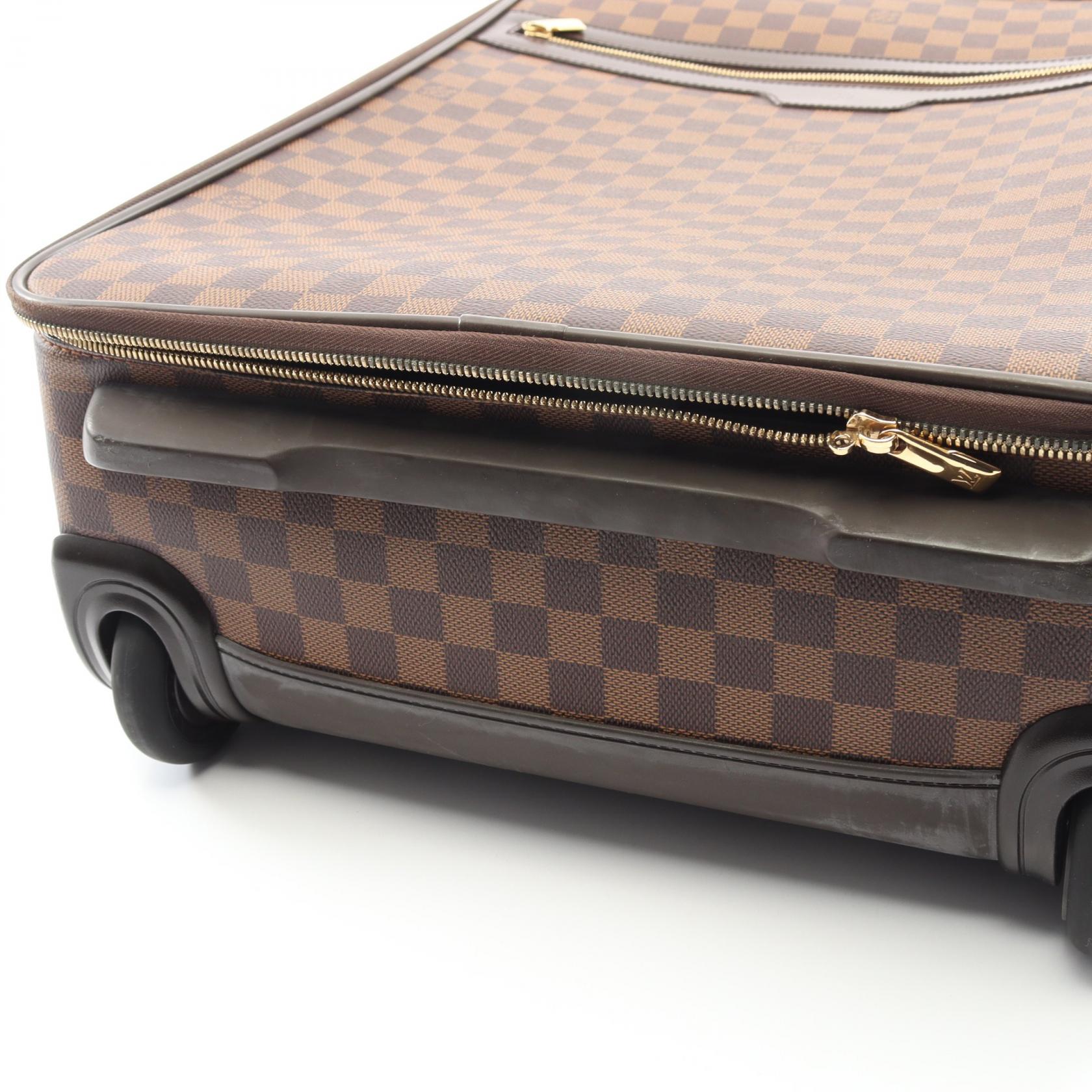 ぺガス55 ダミエエベヌ キャリーケース スーツケース PVC レザー