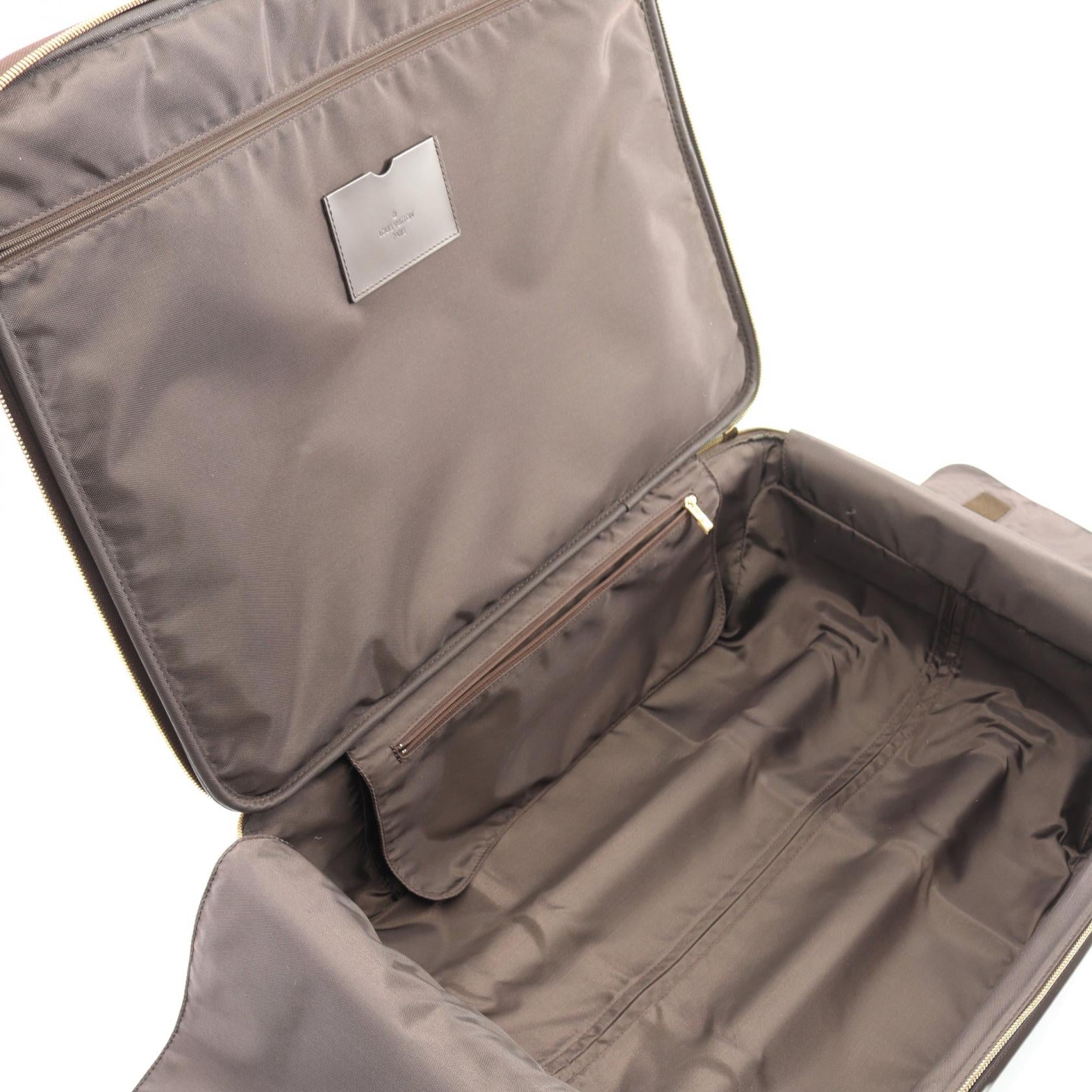 ぺガス55 ダミエエベヌ キャリーケース スーツケース PVC レザー