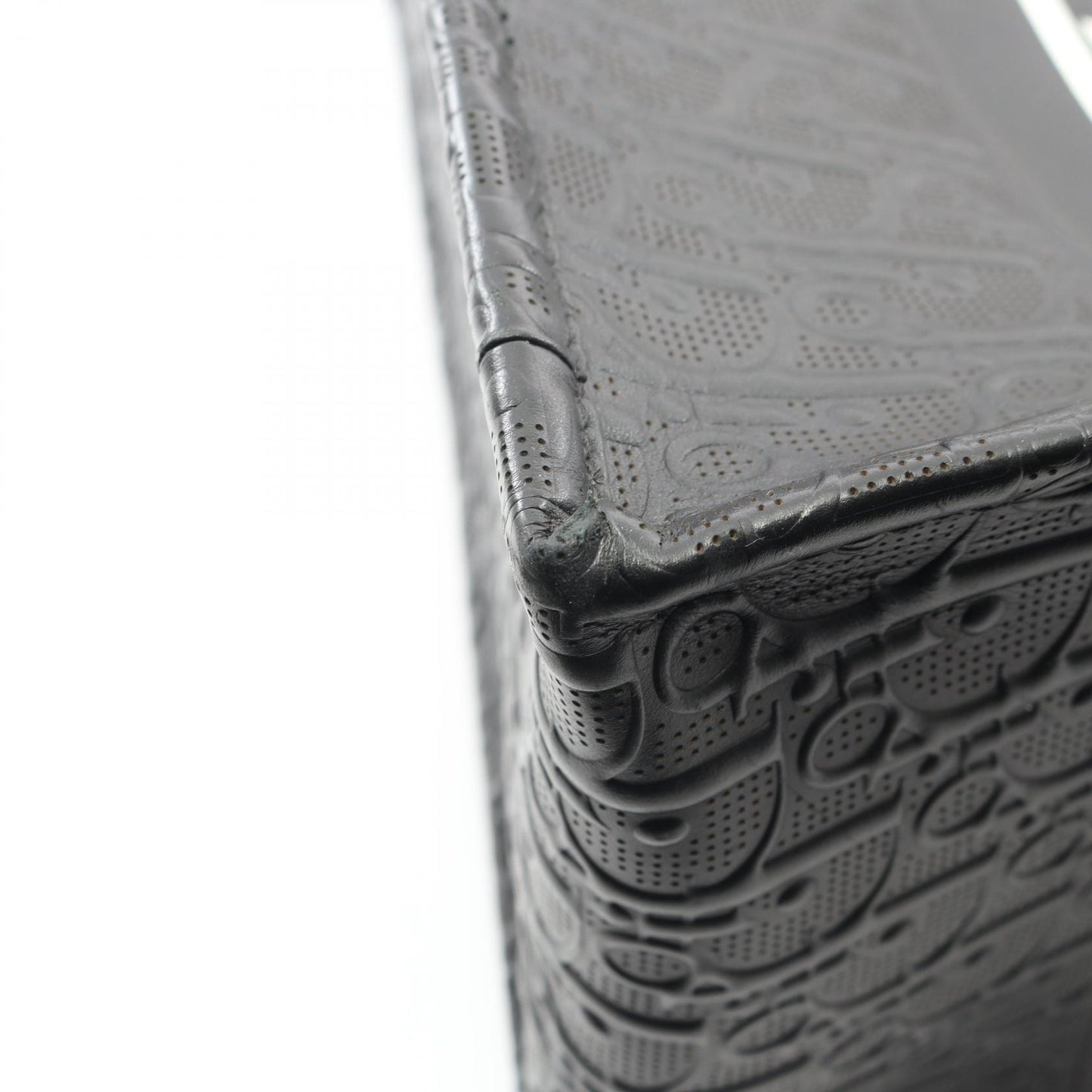 BOOK TOTE ブックトート ミディアム オブリーク ハンドバッグ トートバッグ レザー ブラック ホワイト クリスチャンディオール バッグ Christian Dior
